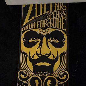 Gold and Black Zoltar Poster XL